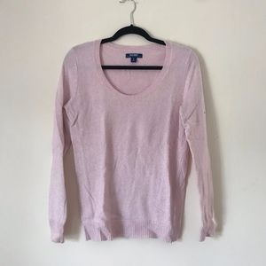Old Navy Scoop Light Pink Sweater